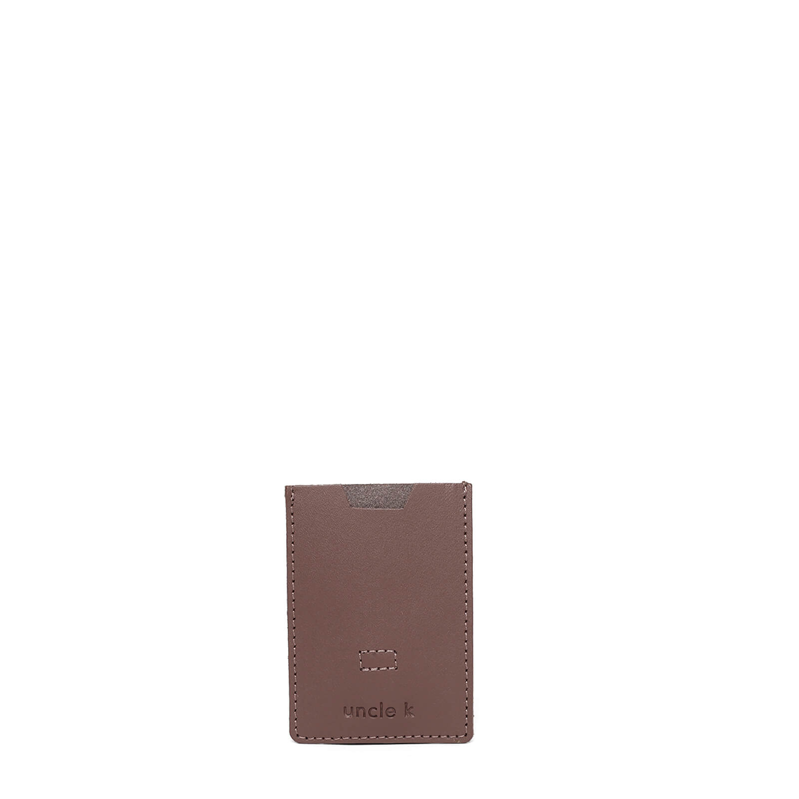 porta cartão couro 70459 v23 chocolate U
