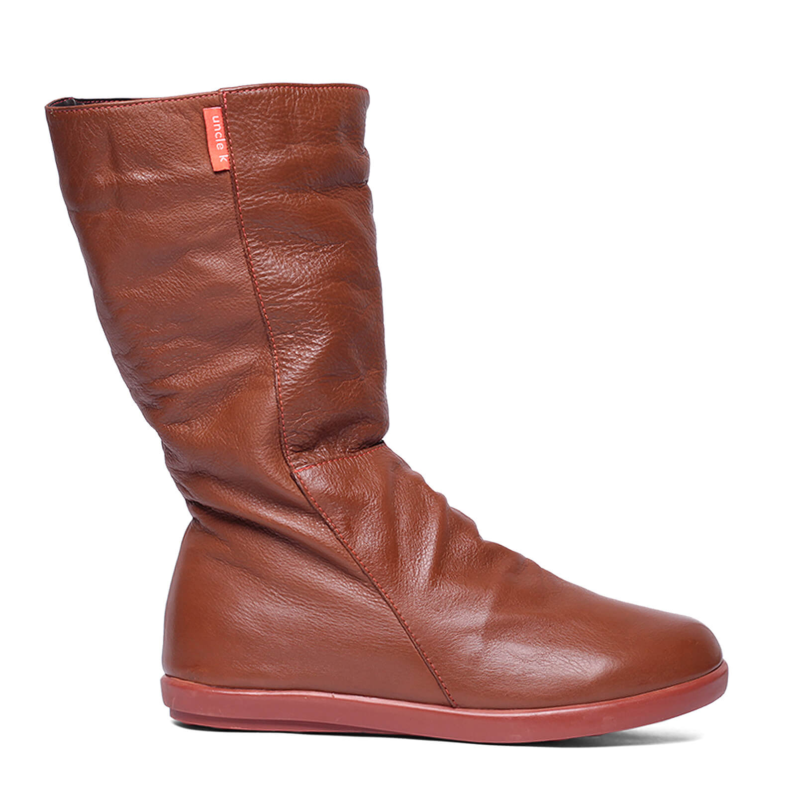 bota couro new borba i24 caramelo 34