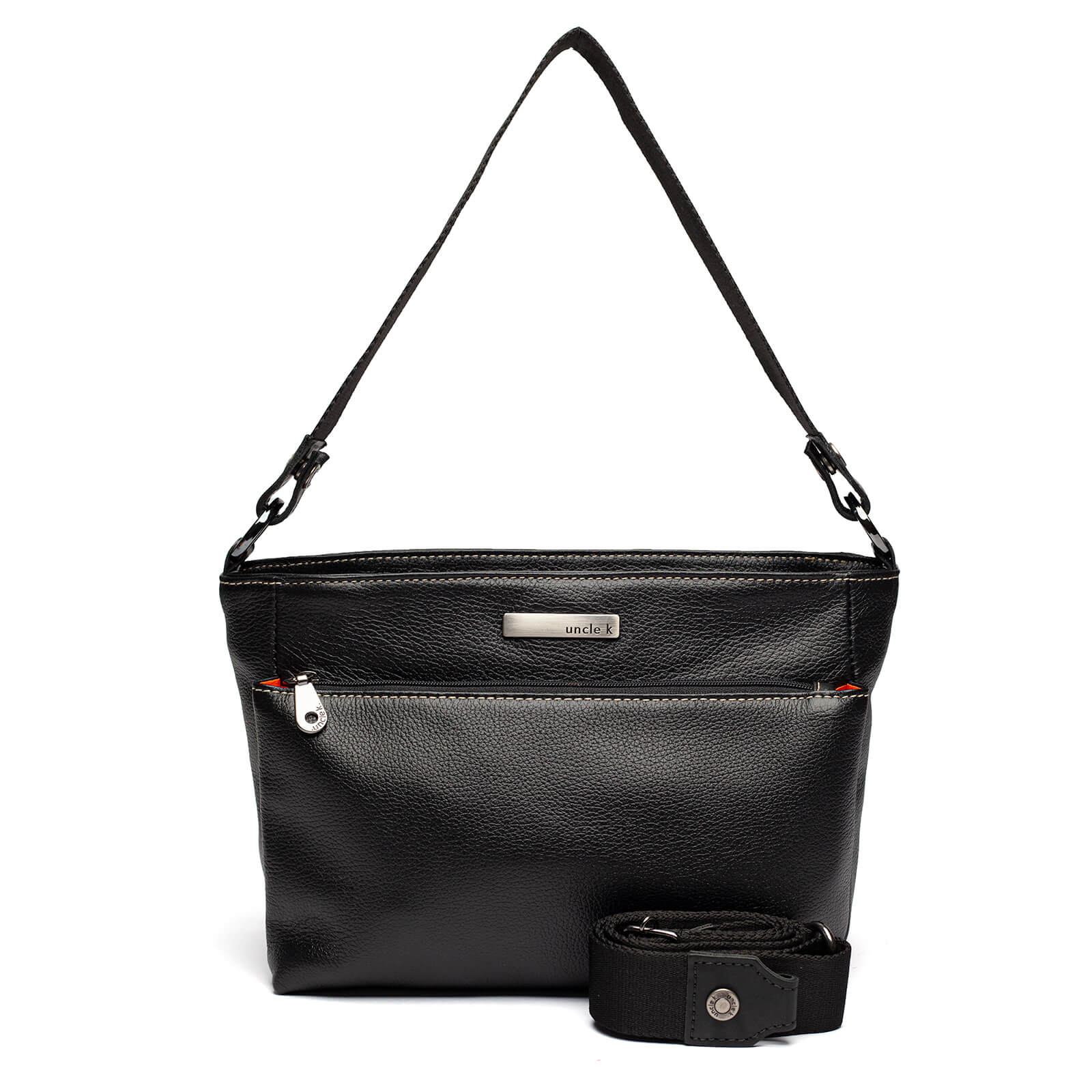 bolsa couro 61107 i25 preto U