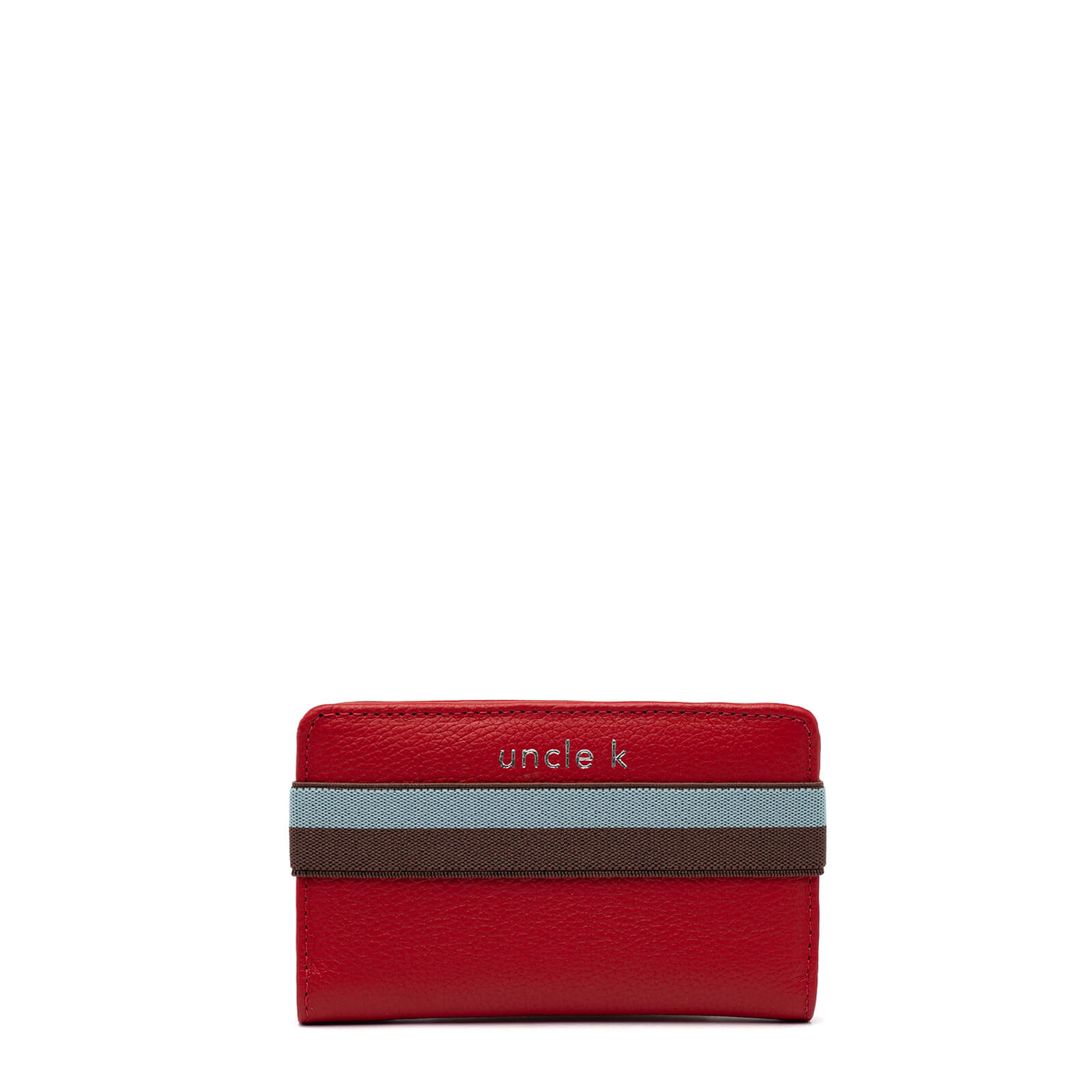 carteira couro 70347 i25 vermelho U