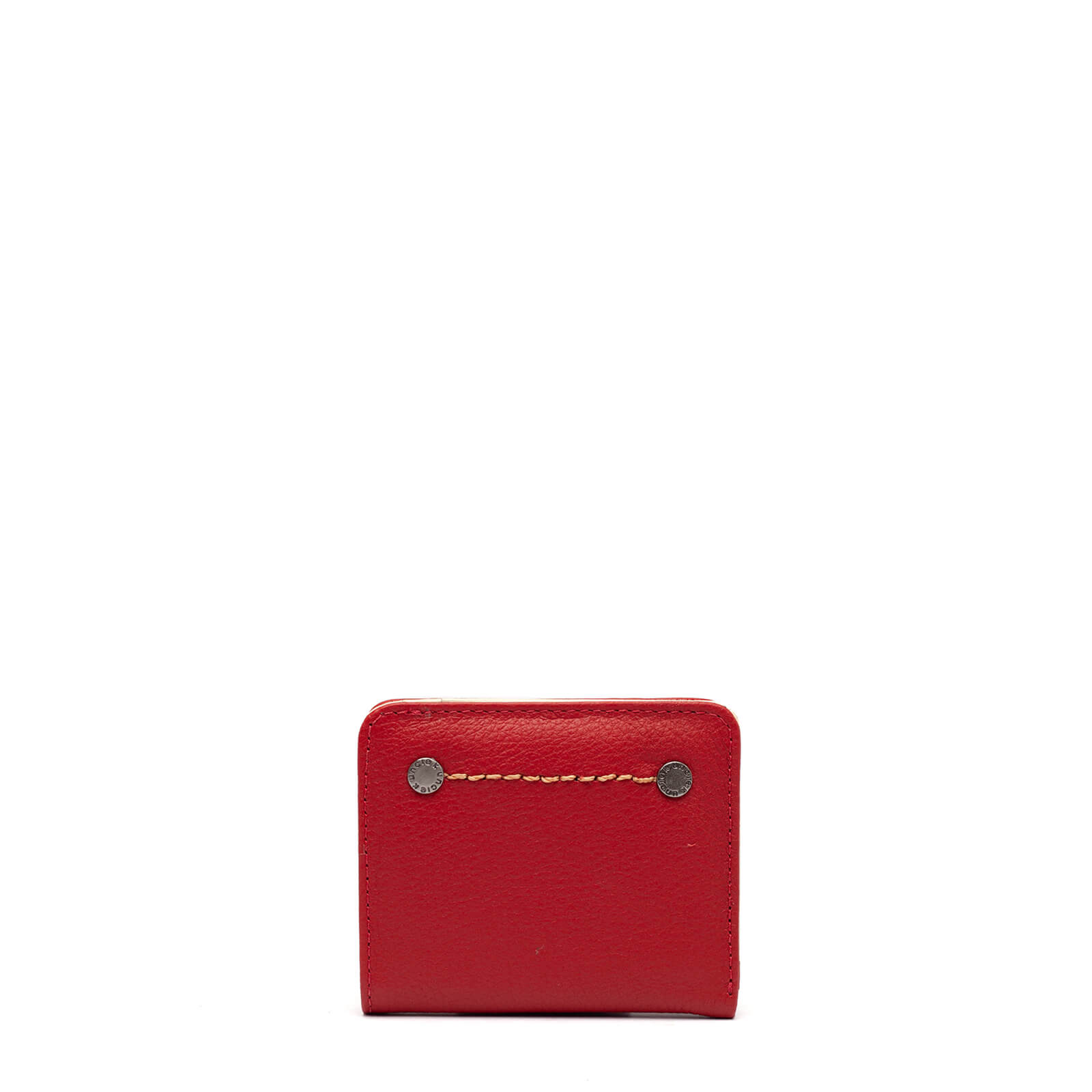 carteira couro 70499 i25 vermelho U