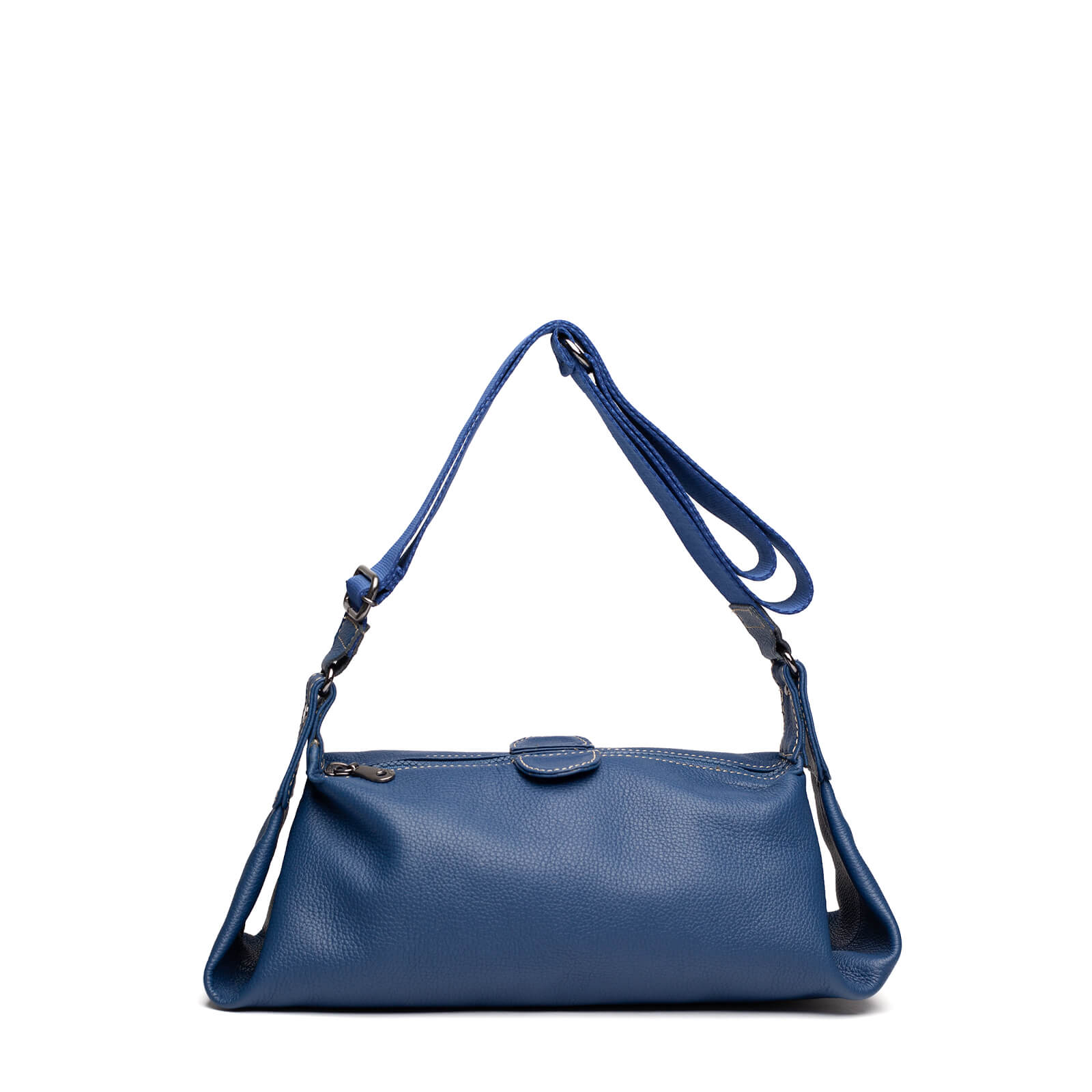 bolsa tiracolo couro 61297 i25 azul U