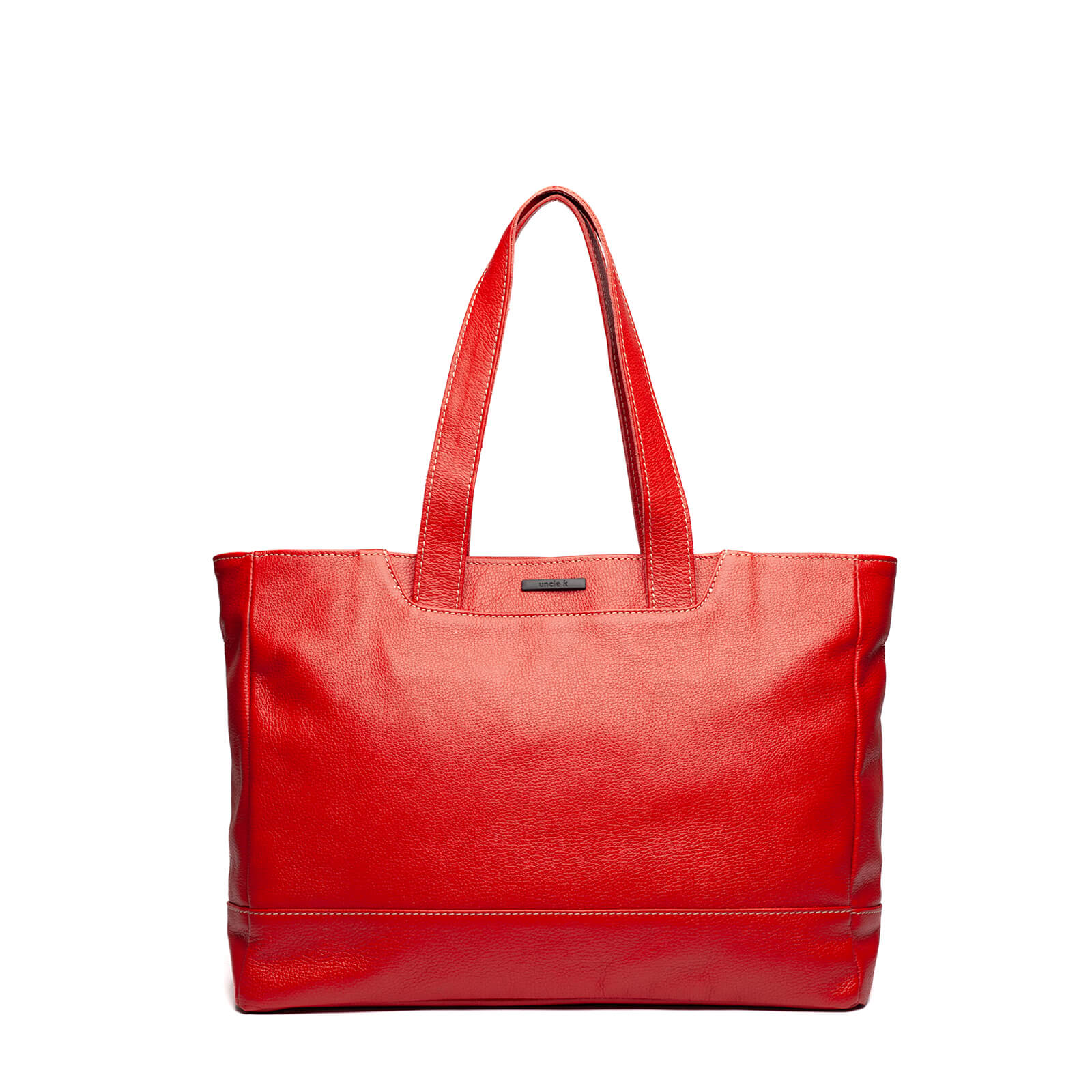 bolsa couro 61299 i25 vermelho U