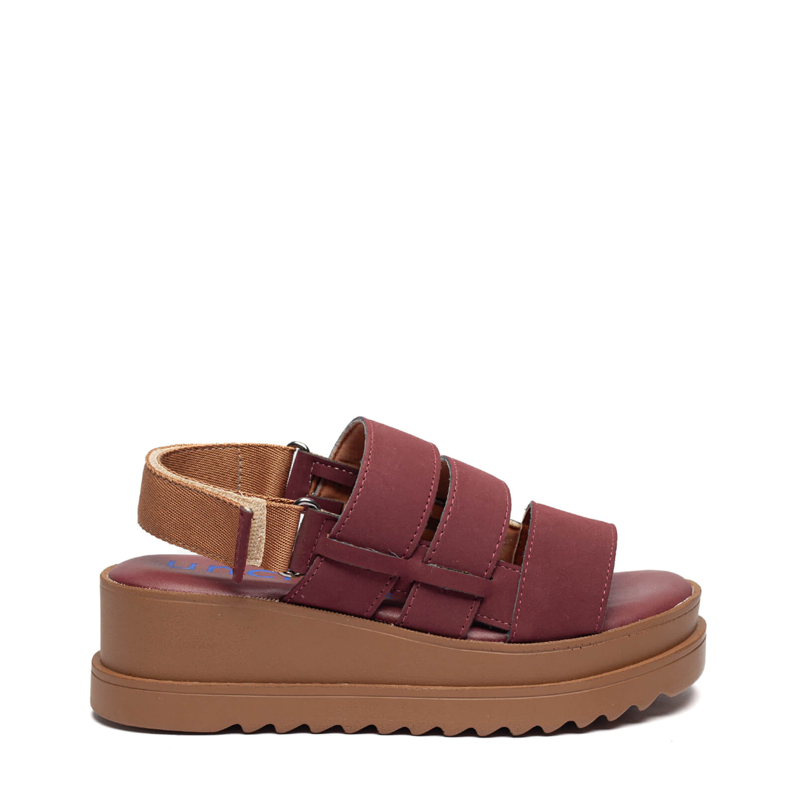plataforma nobuck veg look i25 vinho 34