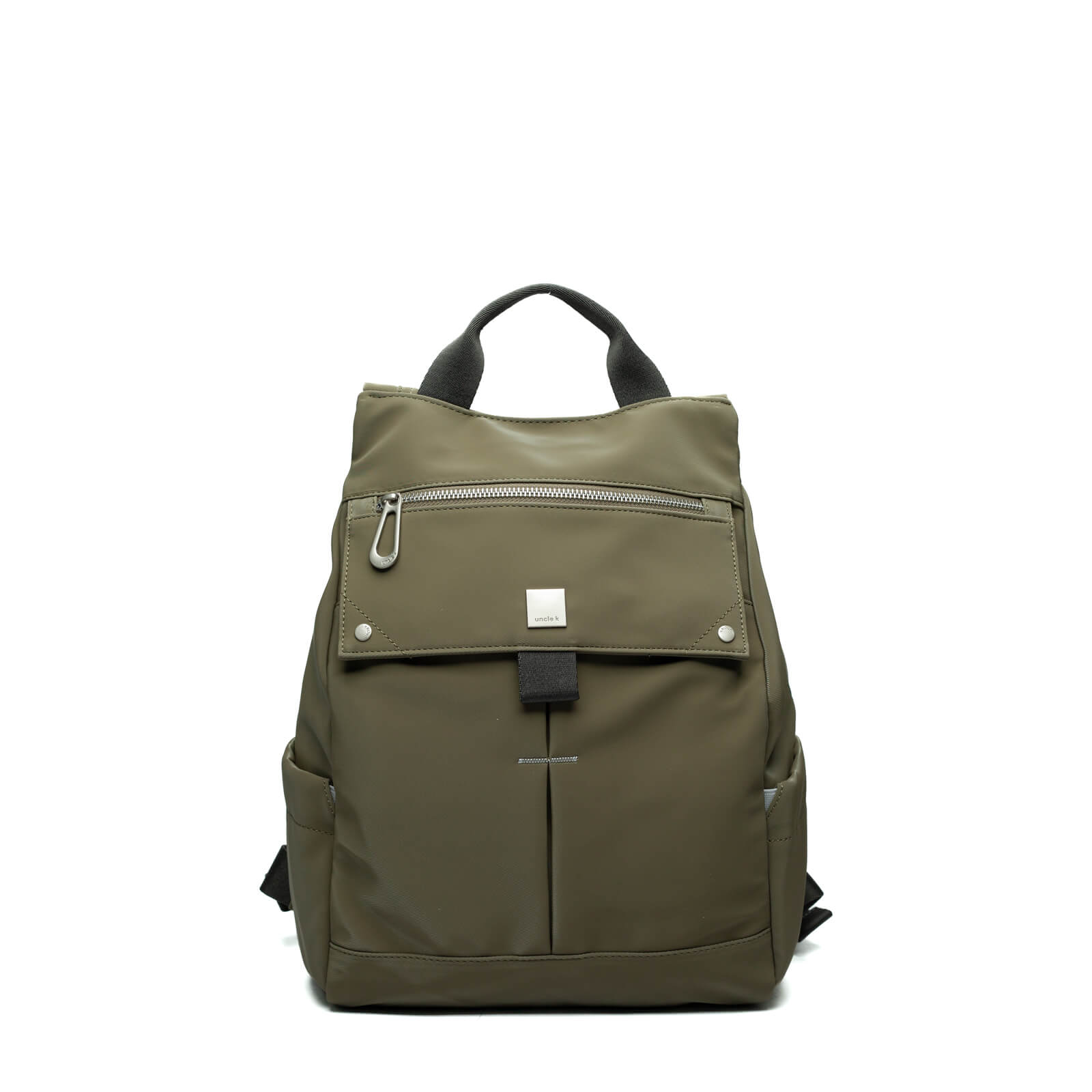 mochila média nylon twill buk i25 verde U