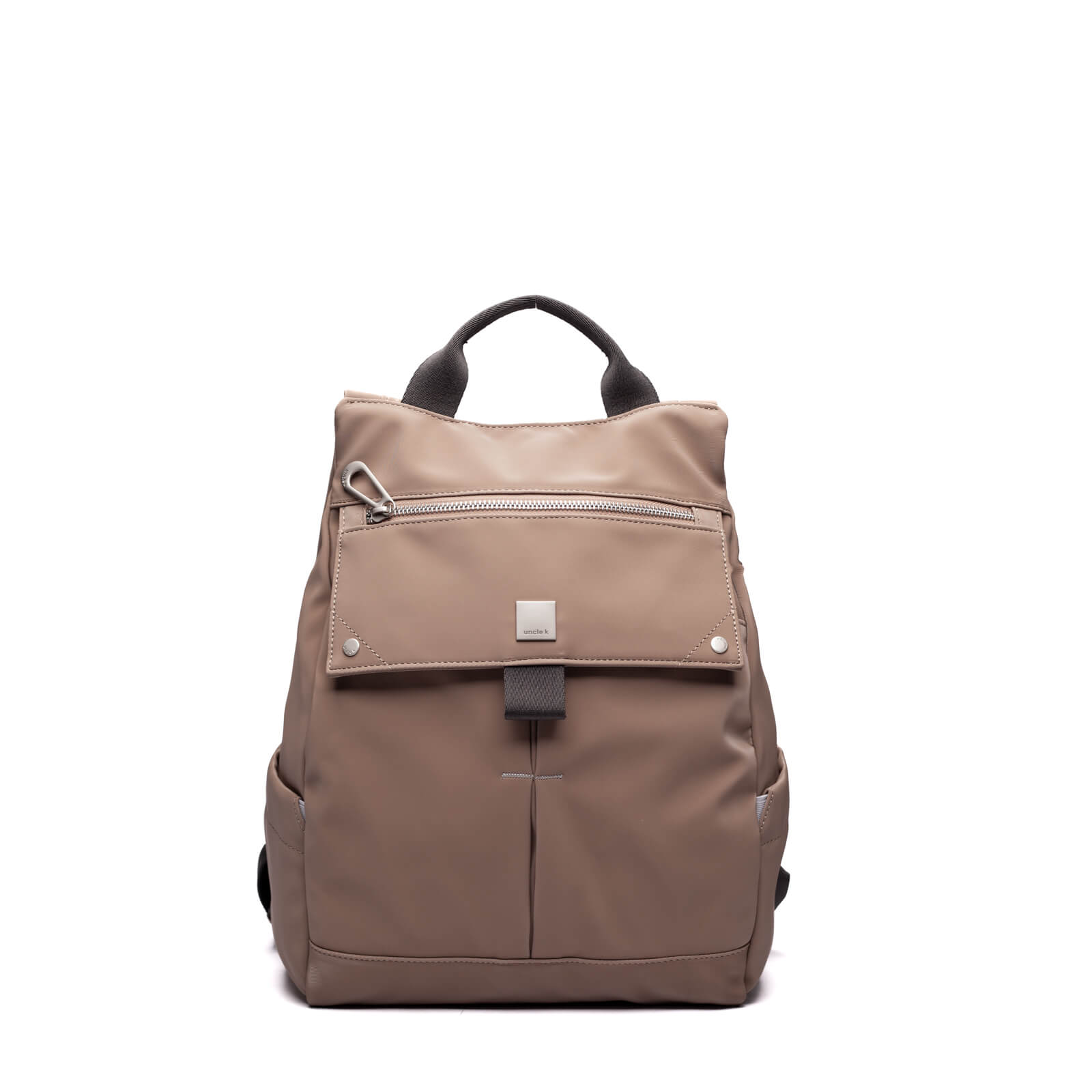 mochila média nylon twill buk i25 caqui U