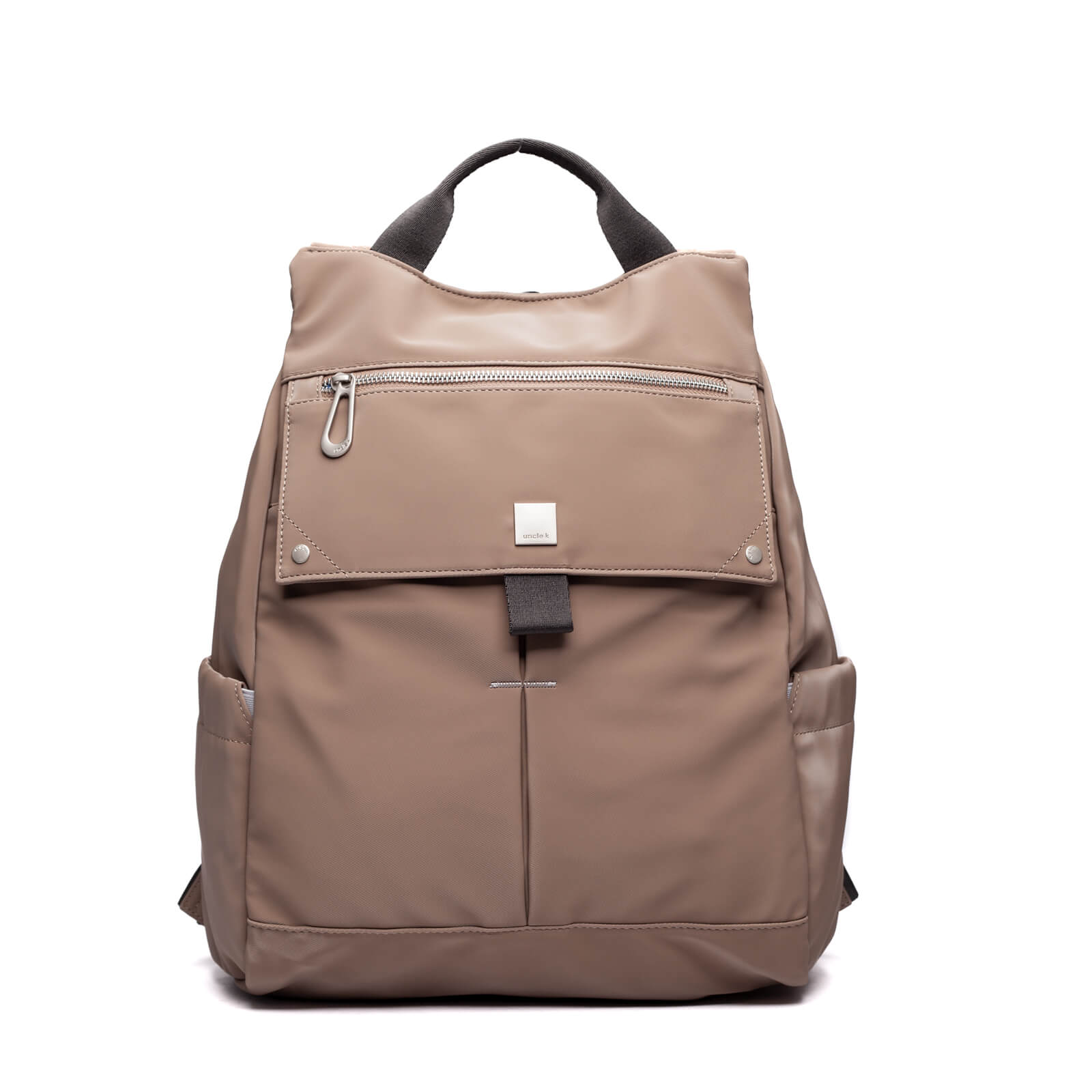 mochila grande nylon twill buk i25 caqui U