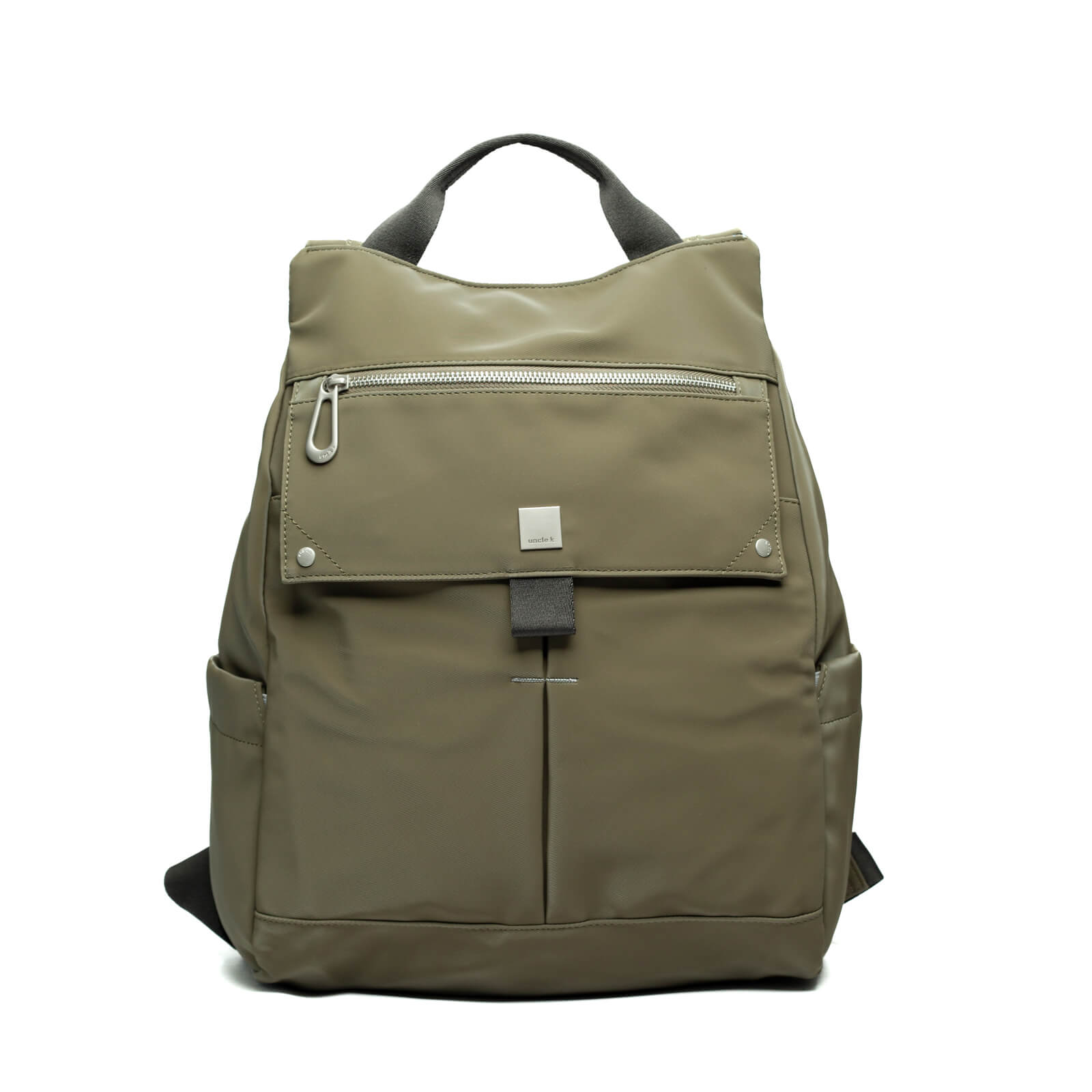 mochila grande nylon twill buk i25 verde U