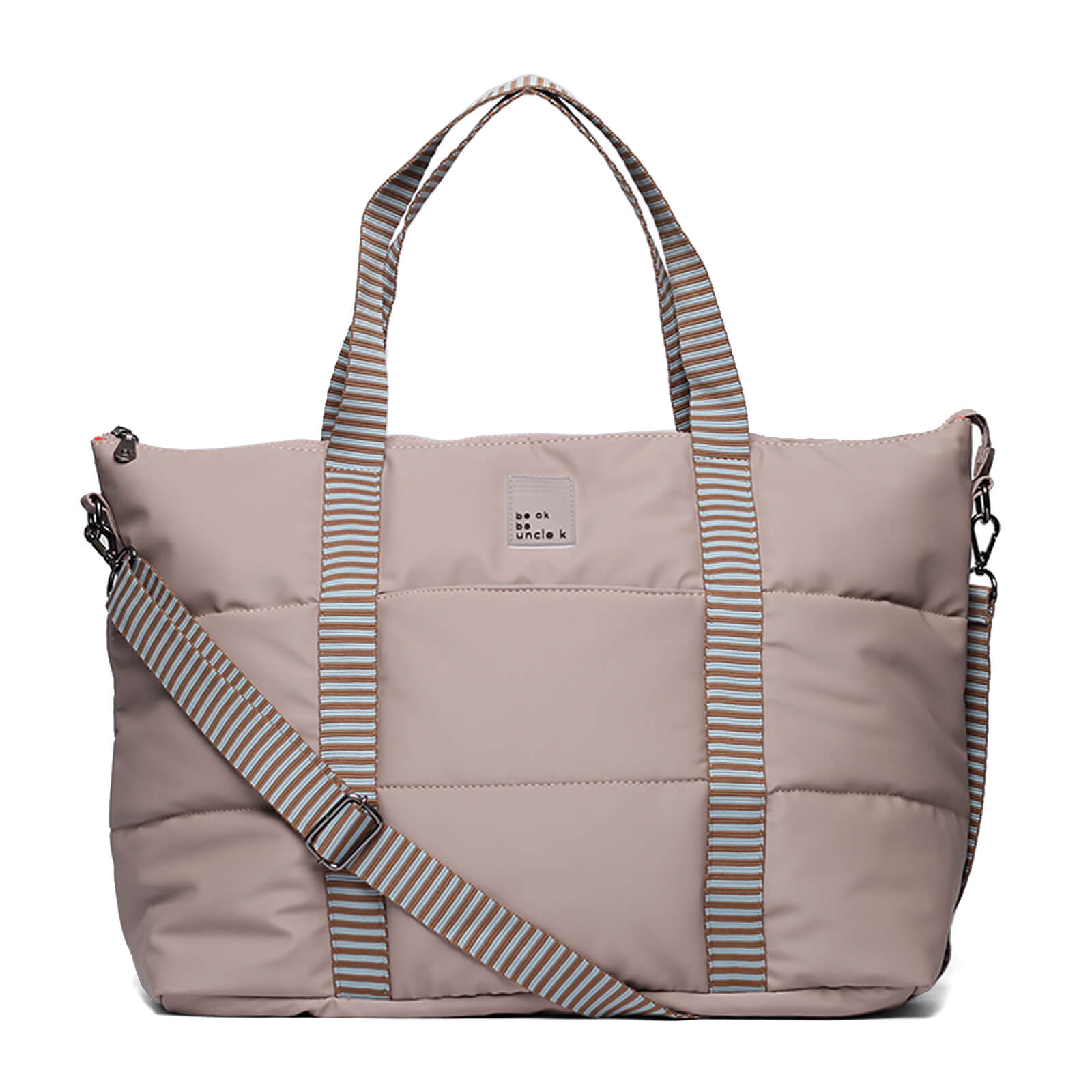 bolsa nylon satin 61327 i25 caqui U