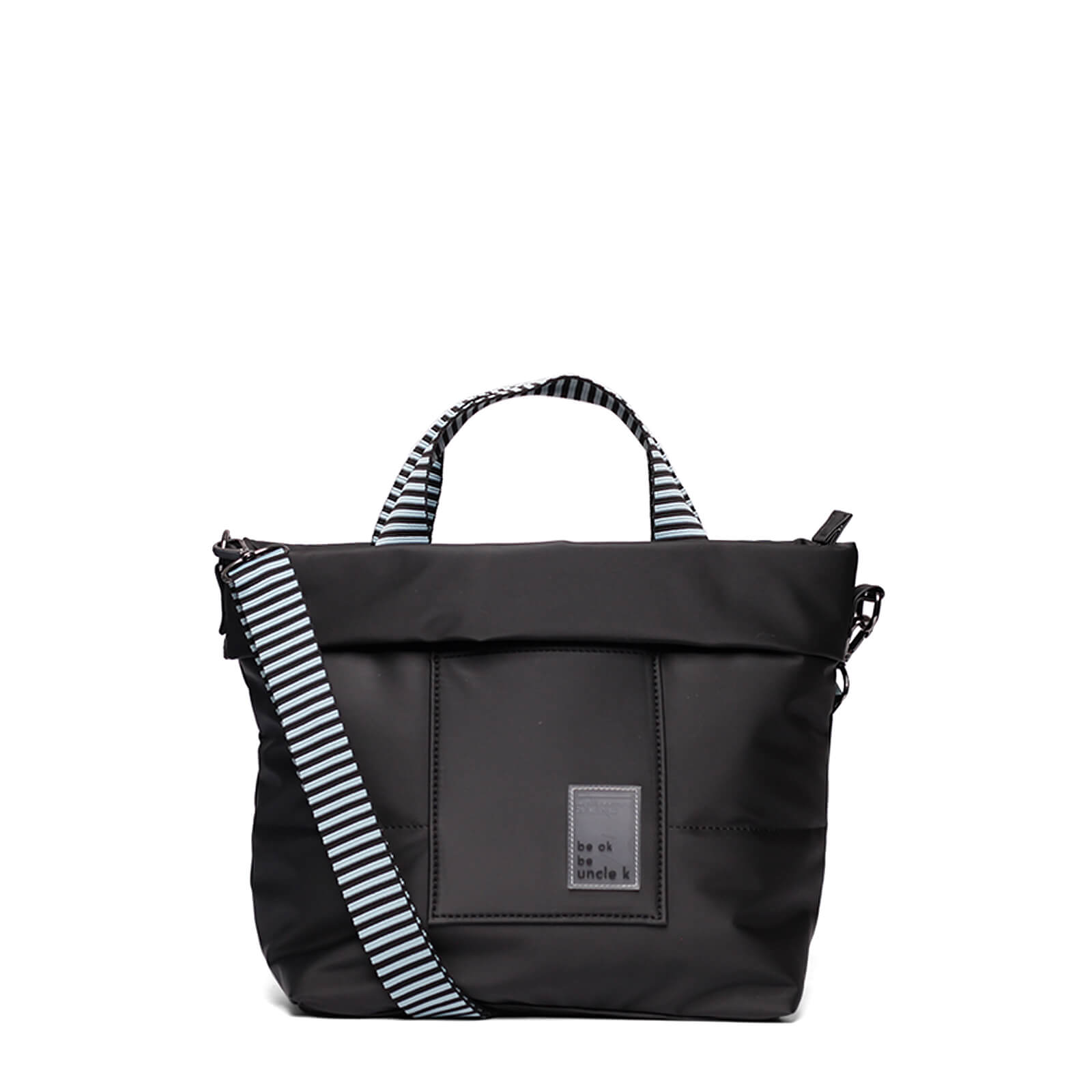 bolsa nylon satin 61326 i25 preto U